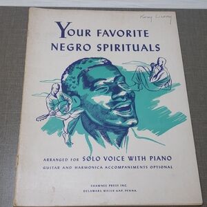 Vintage Songbook – Your Favorite Negro Spirituals – Solo‎ Voice with Piano